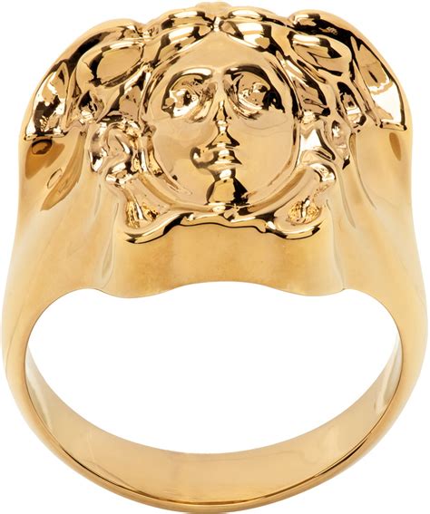 versace pattern ring|Versace ring price.